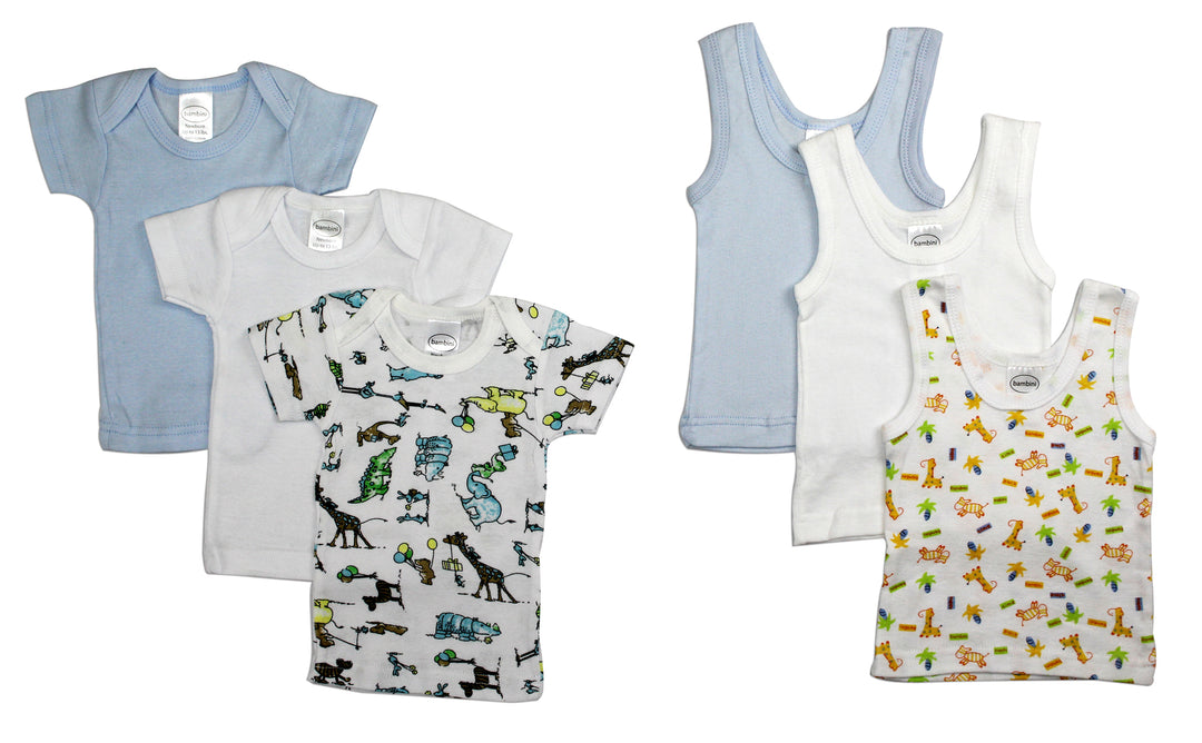 Bambini Boys' 6 Piece Layette Set