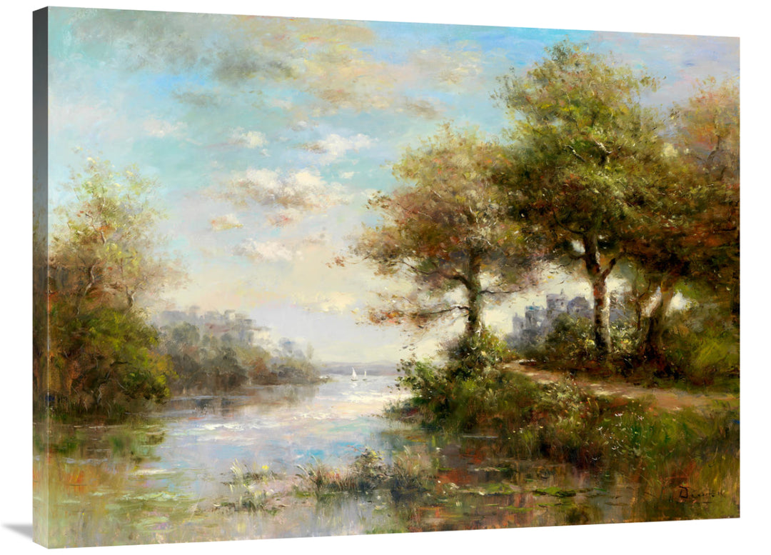 Global Gallery GCS-132399-3040-142 30 x 40 in. Serenity Cove Art Print