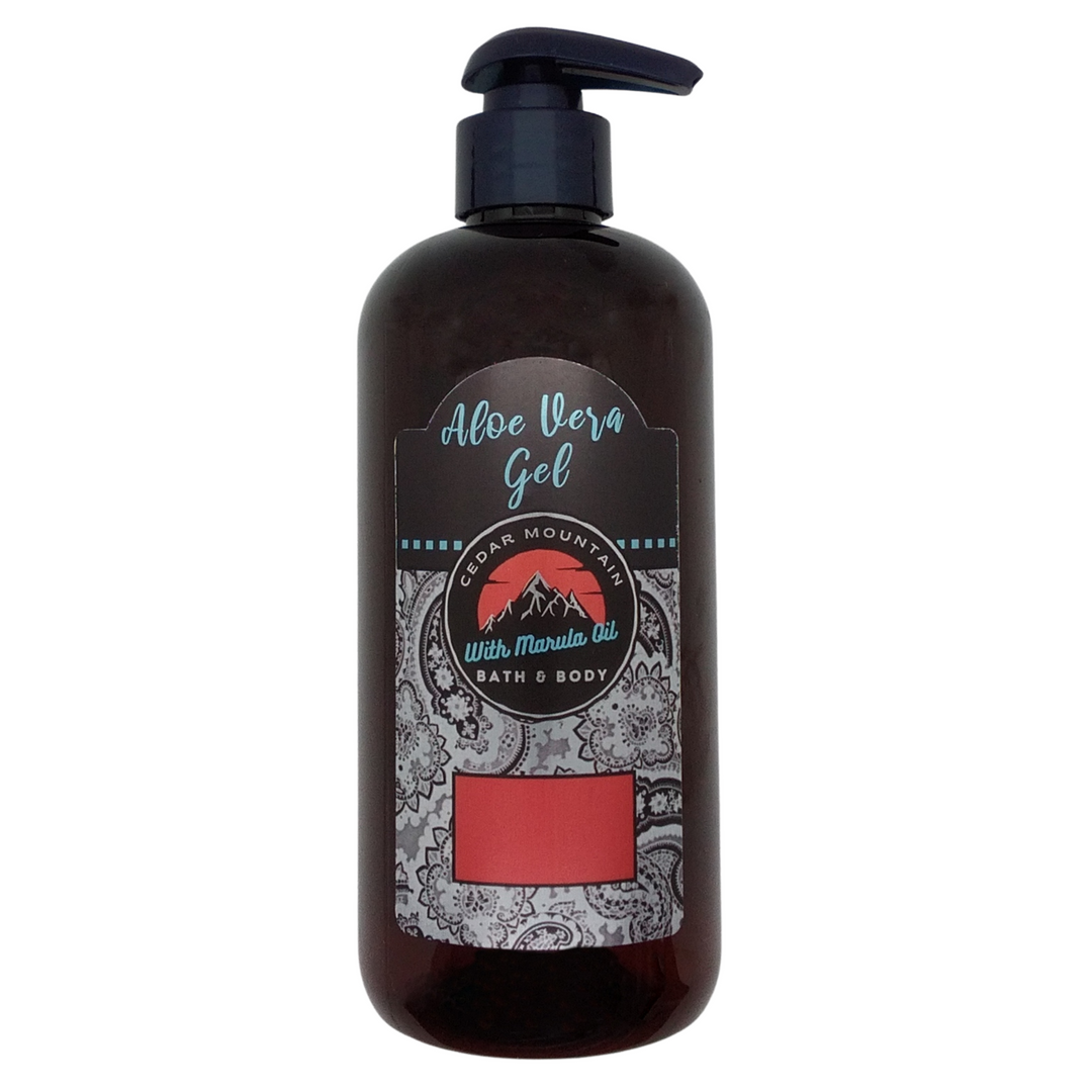 Cedar Mountain Cinnamint Scented Aloe Vera Gel With Marula Oil