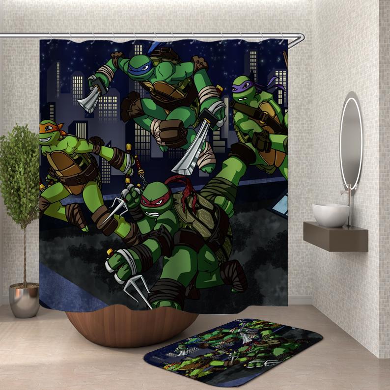 Ninja Turtles Shower Curtain