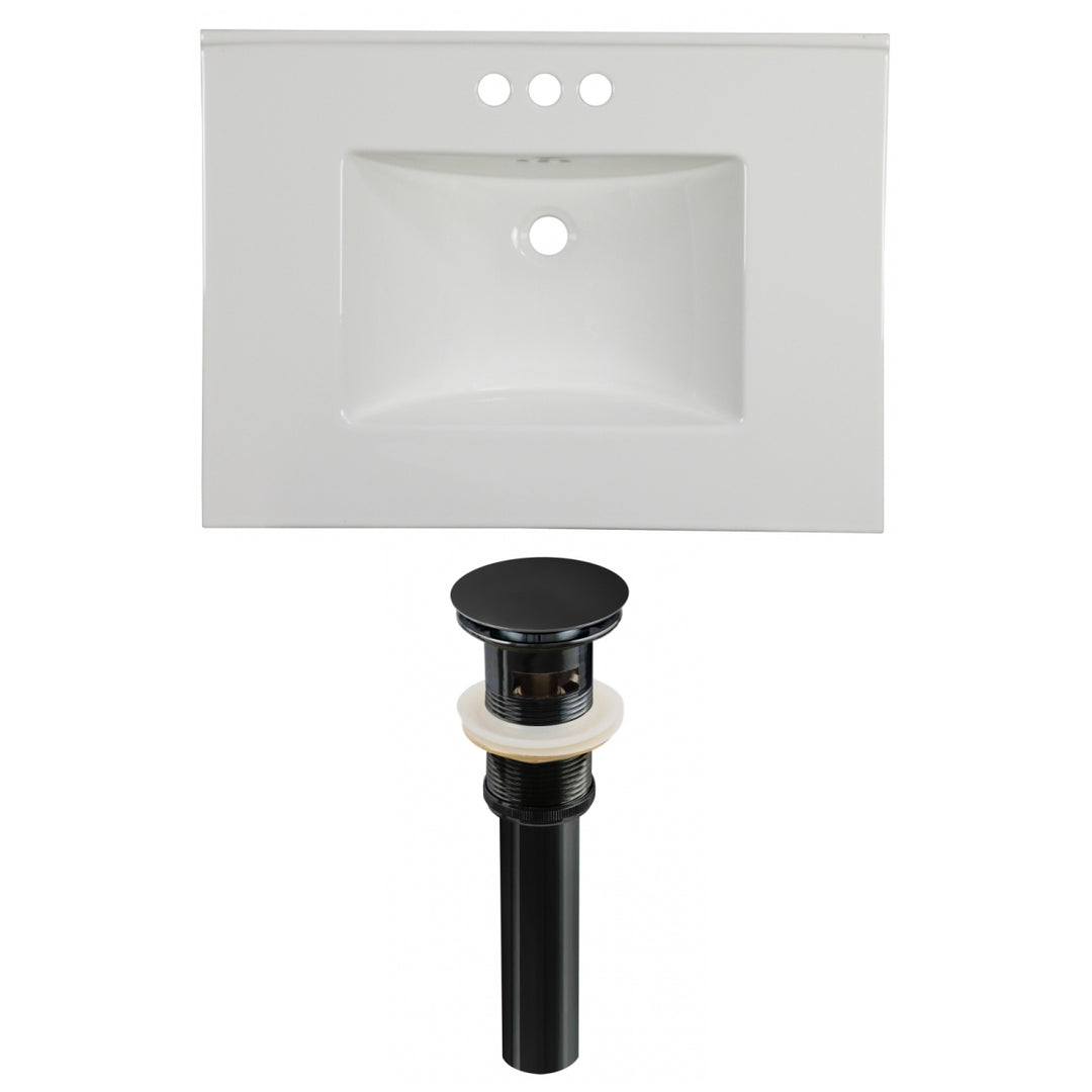 American Imaginations AI-24040 30.75 in. Rectangle Flair Series 3H4 in