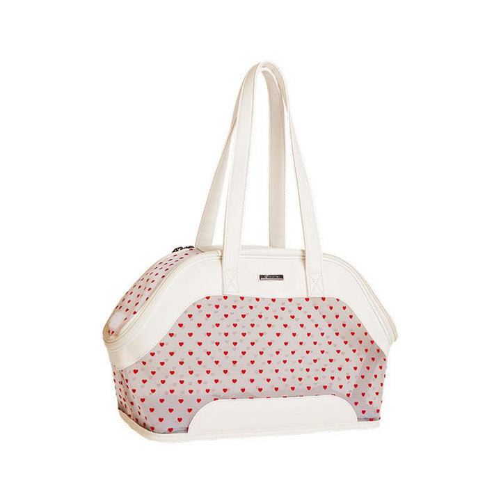 Portable Breathable Cat Travel Bag With Mesh Design - Perfect For