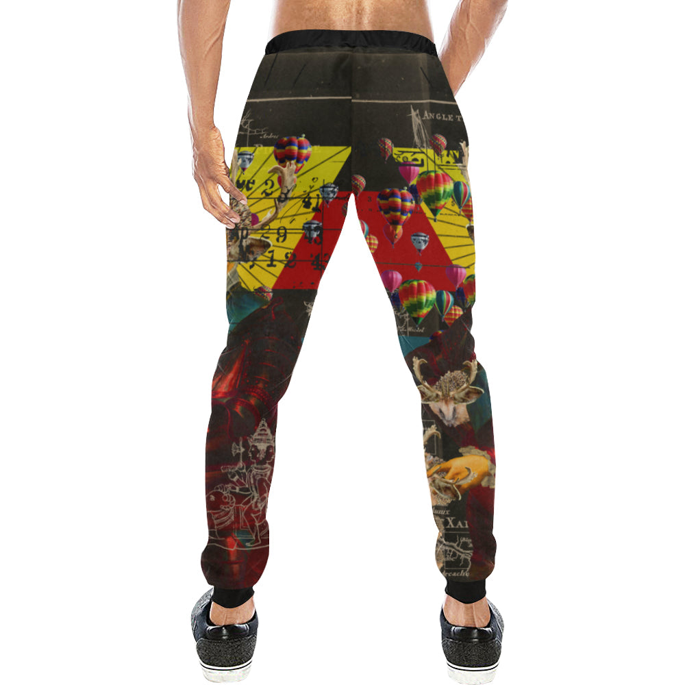 THE HEDGEHOG SOUP UPPER III IV Men's All Over Print Sweatpants