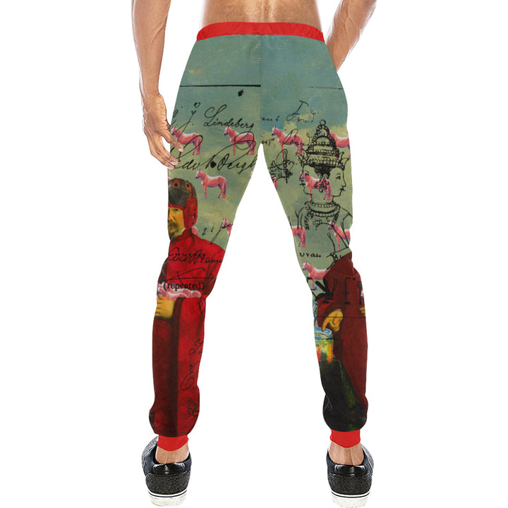 I FOUND THEM IN THERE III Men's All Over Print Sweatpants