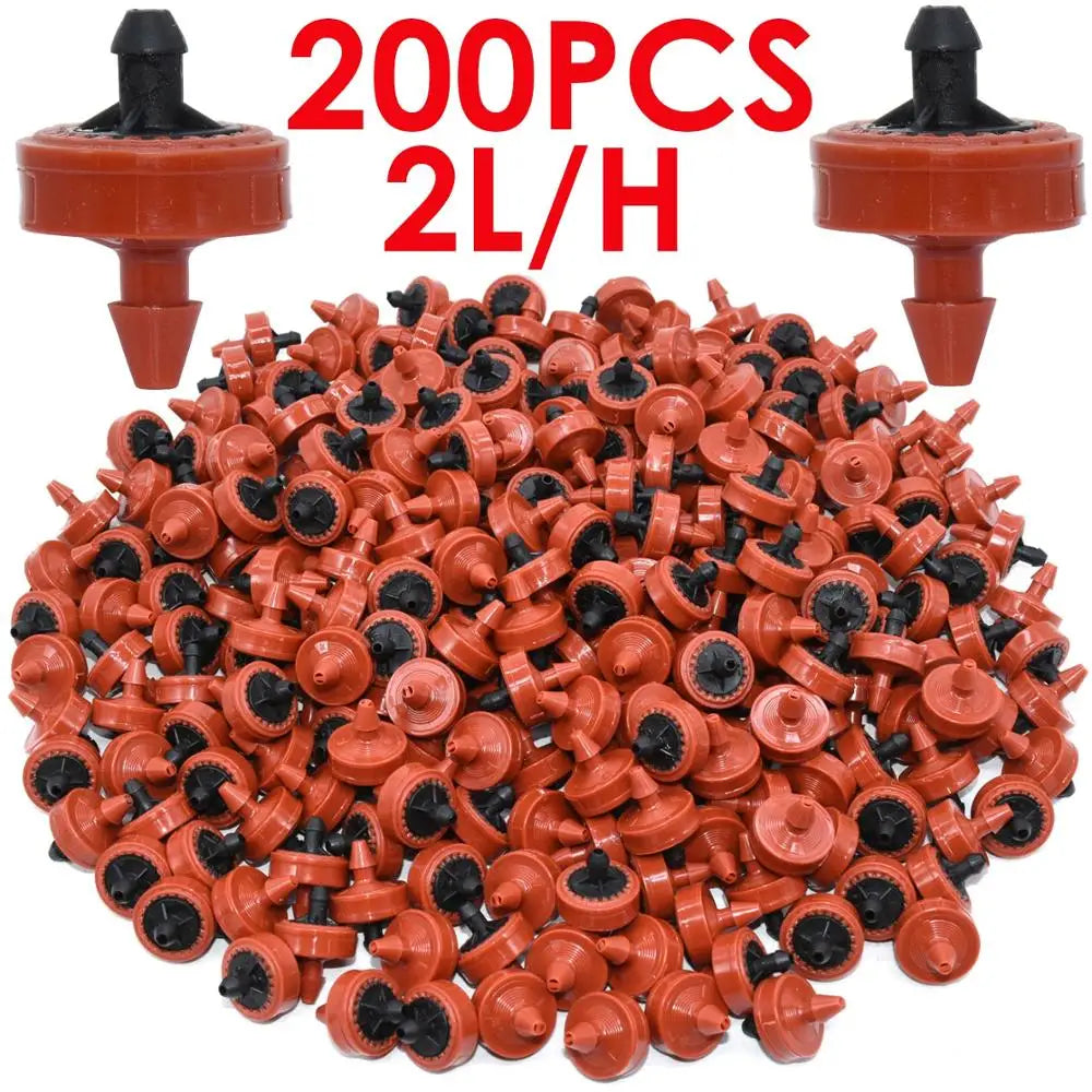 SPRYCLE 200X 2L 4L 8L Pressure Compensating Emitter Automatic Regulator Garden Irrigation Fixed Flow Dripper 4/7mm Hose PE Hose