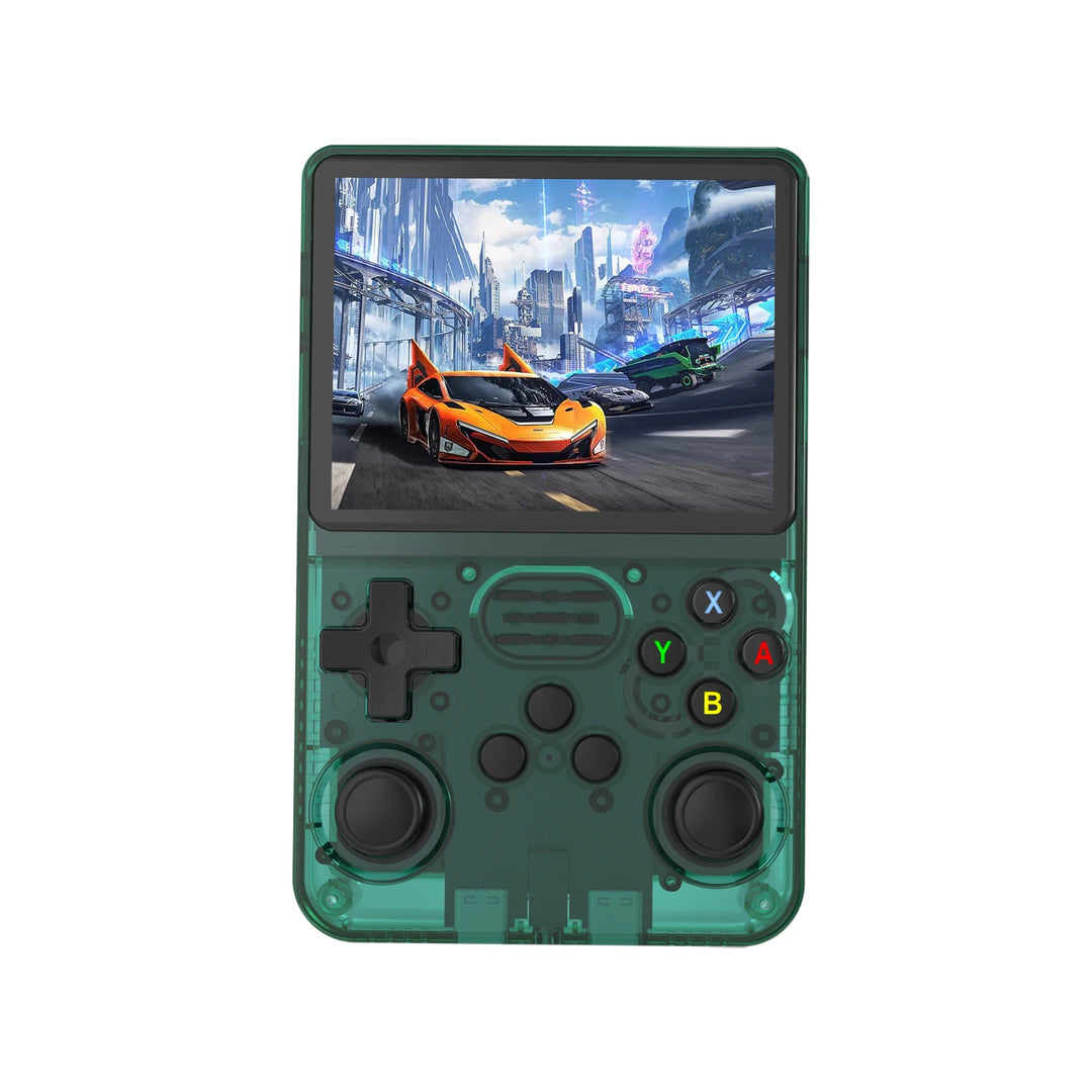 R36S Retro Handheld Video Game Console Linux System 3.5 Inch IPS Screen Portable Player 64GB GamesMultiple colors are available