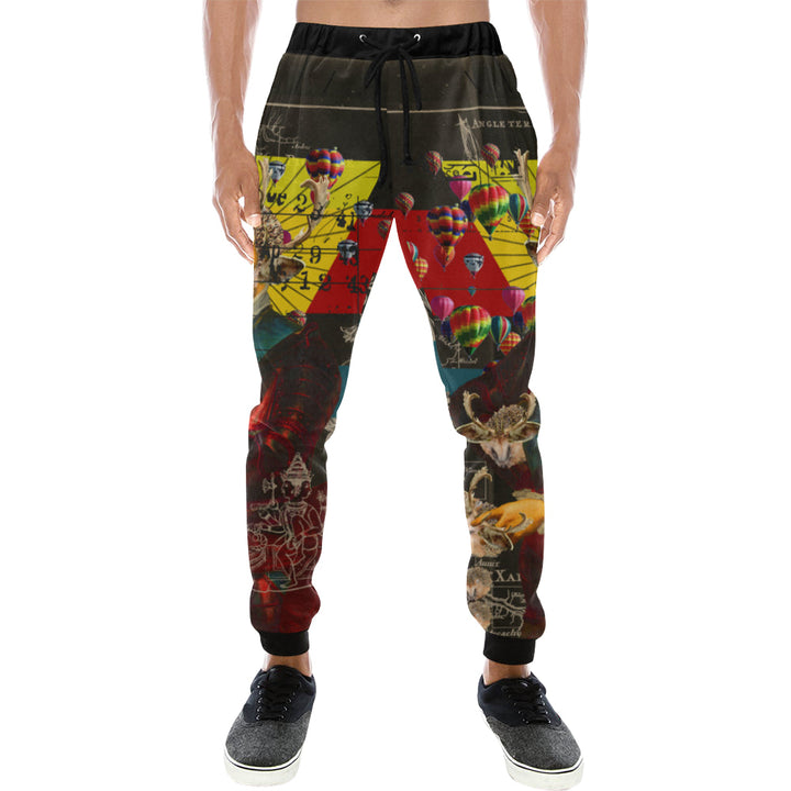 THE HEDGEHOG SOUP UPPER III IV Men's All Over Print Sweatpants