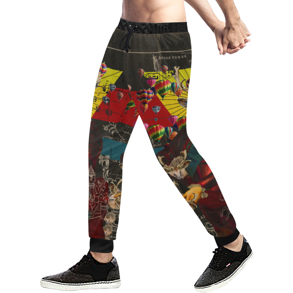 THE HEDGEHOG SOUP UPPER III IV Men's All Over Print Sweatpants