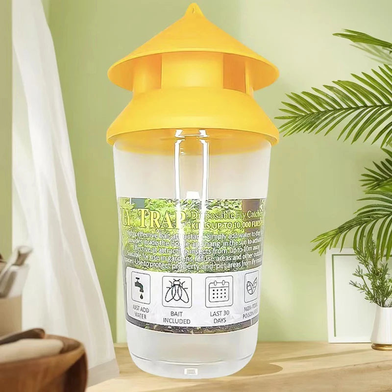 New Fruit Fly Trap Killer Plastic Drosophila Trap Anti Fly Fruit Fly Killer Catcher Orchard Insect Trap Pest Control For Orchard
