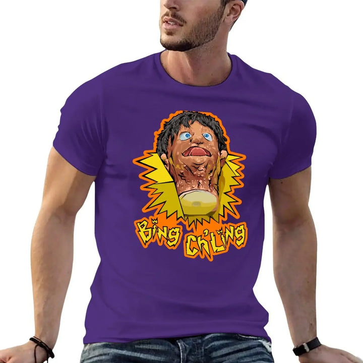 Bing Ch'Ling T-Shirt sports fans Aesthetic clothing men workout shirt