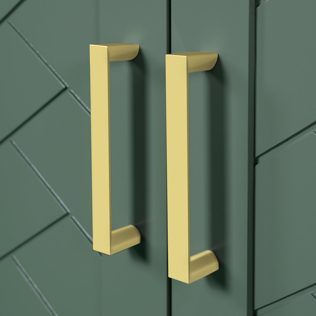 30'' Bathroom Vanity with Ceramic Sink Combo, Solid Wood Frame