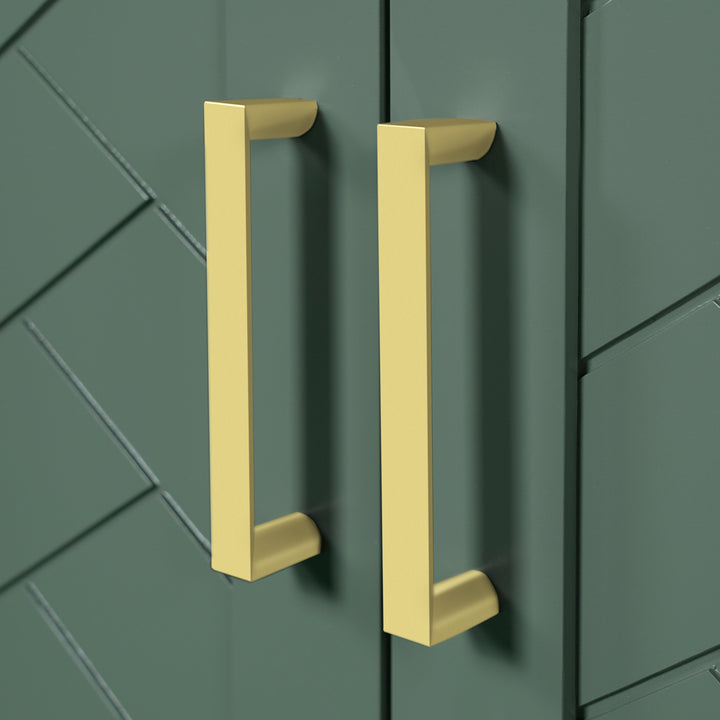 30'' Bathroom Vanity with Ceramic Sink Combo, Solid Wood Frame