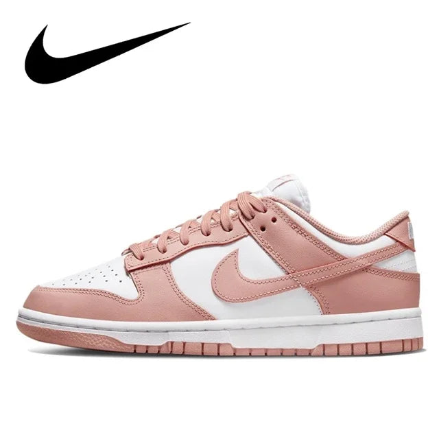 Nike Dunk Low Men Women Casual Skateboard Shoes Classics Black White Panda Genuine Non-slip Comfortable Sb Running Sneakers