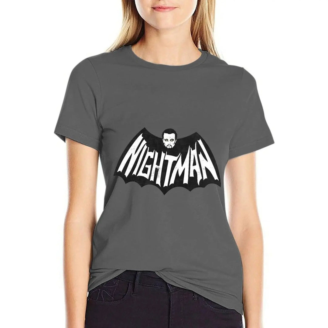 DayMan V NightMan T-Shirt Blouse Aesthetic clothing cropped t shirts for Women