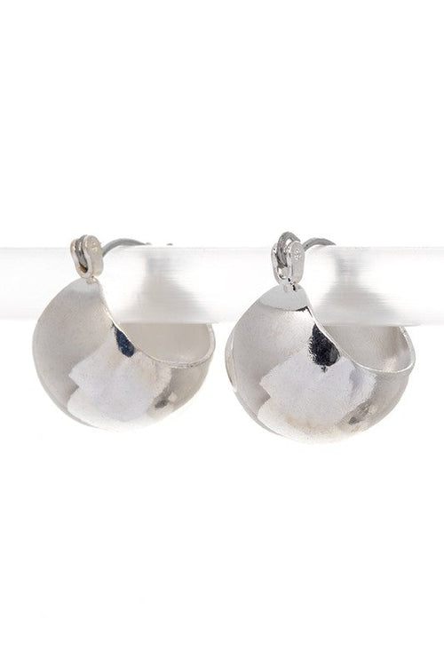 Round Ear Hugger Iconic Earrings
