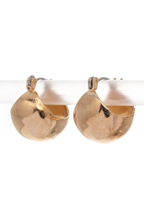Round Ear Hugger Iconic Earrings
