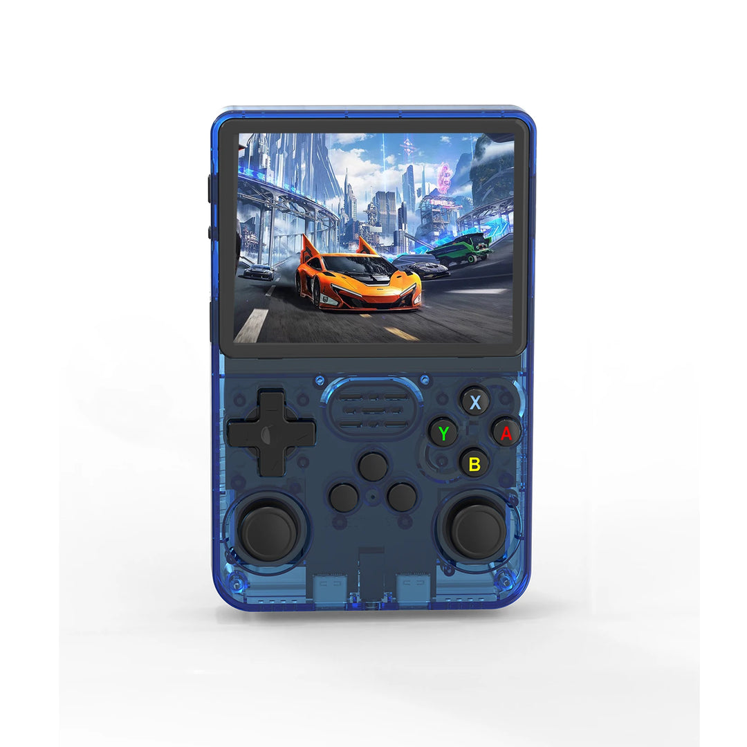 R36S Retro Handheld Video Game Console Linux System 3.5 Inch IPS Screen Portable Player 64GB GamesMultiple colors are available