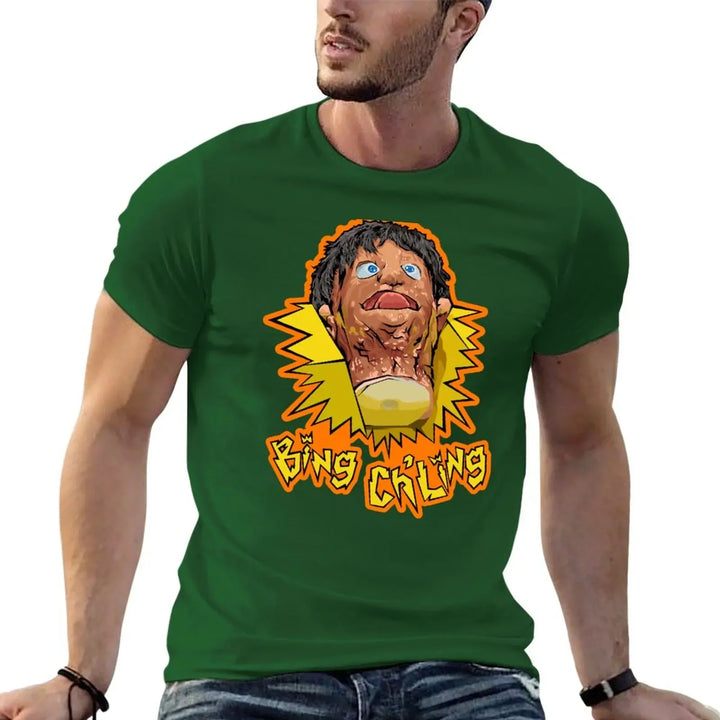 Bing Ch'Ling T-Shirt sports fans Aesthetic clothing men workout shirt