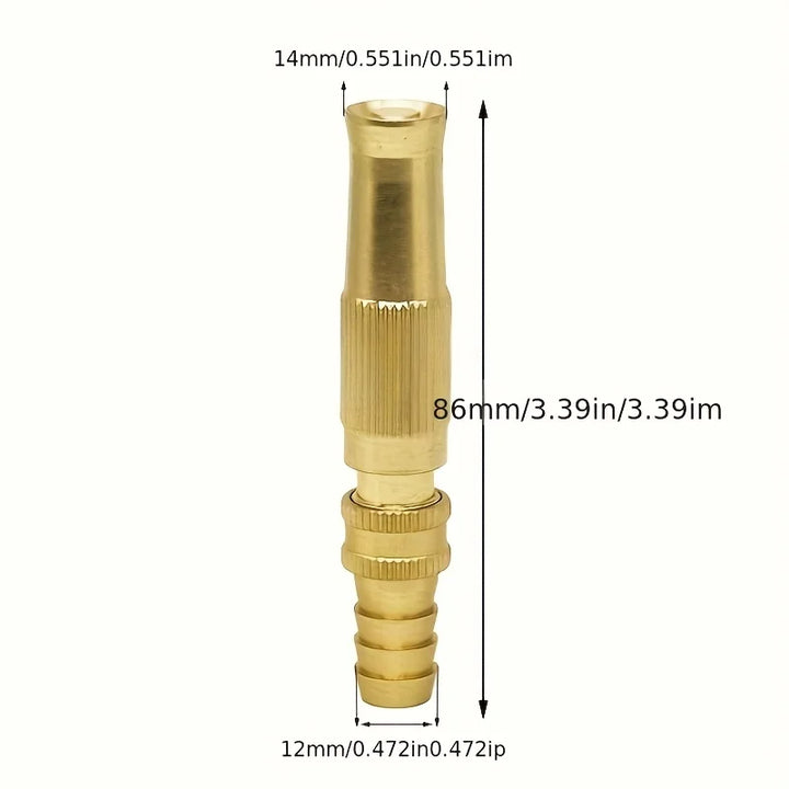 Universal Garden Sprinkler Nozzle Adjustable Valve Connector Multi-Functional Watering System For Car Wash Plants Lawns