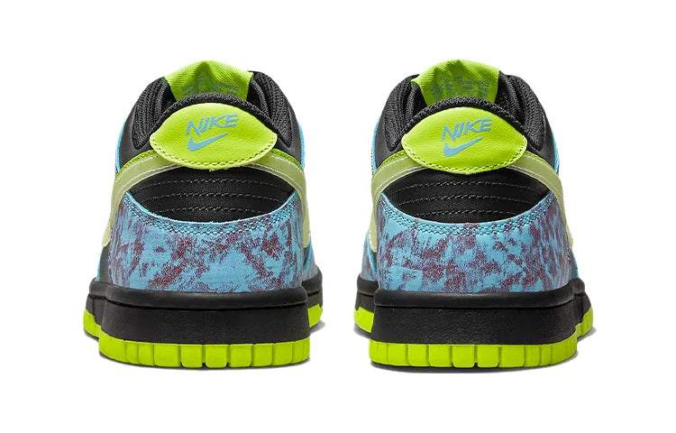 Nike Dunk Low SE Acid Wash Baltic Blue Volt GS Sneakers shoes With Original Box
