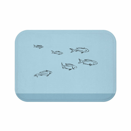 Fishes in the Ocean Bath Mat