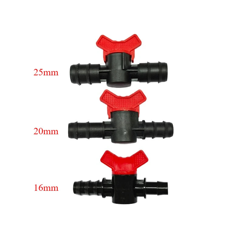 Clearance_1/2" 3/4" garden hose tap DN15 DN20 irrigation Water valve 16mm 20mm 25mm garden hose waterstop Connector cranes 1pcs_