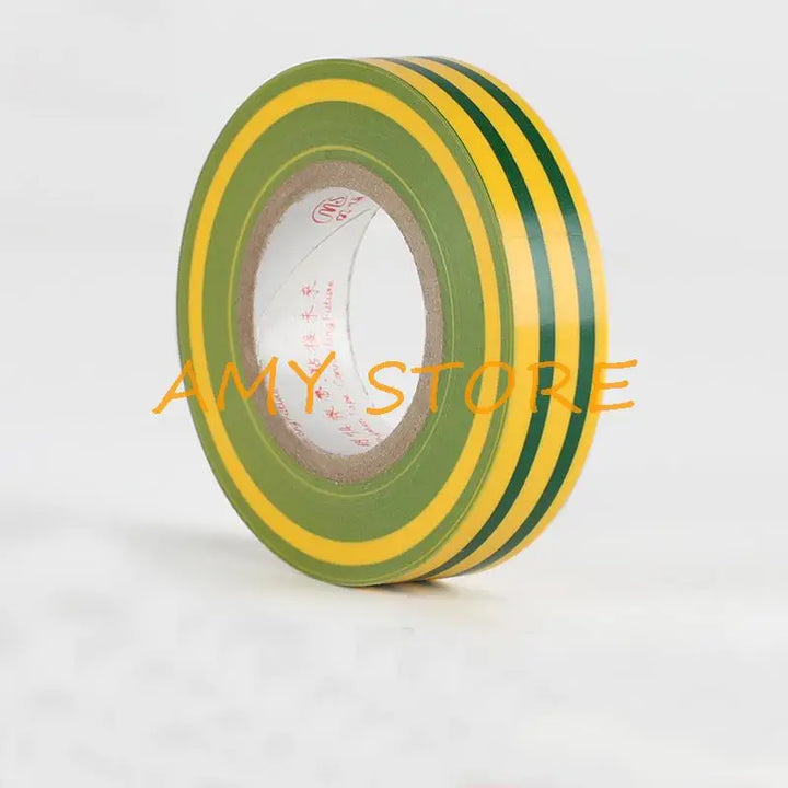 1Pc PVC 18mm Electric Wire Cable Wrap Insulation Electrical Adhesive Tape Flame Retardant Connect Waterproof High-Temp 18M Roll
