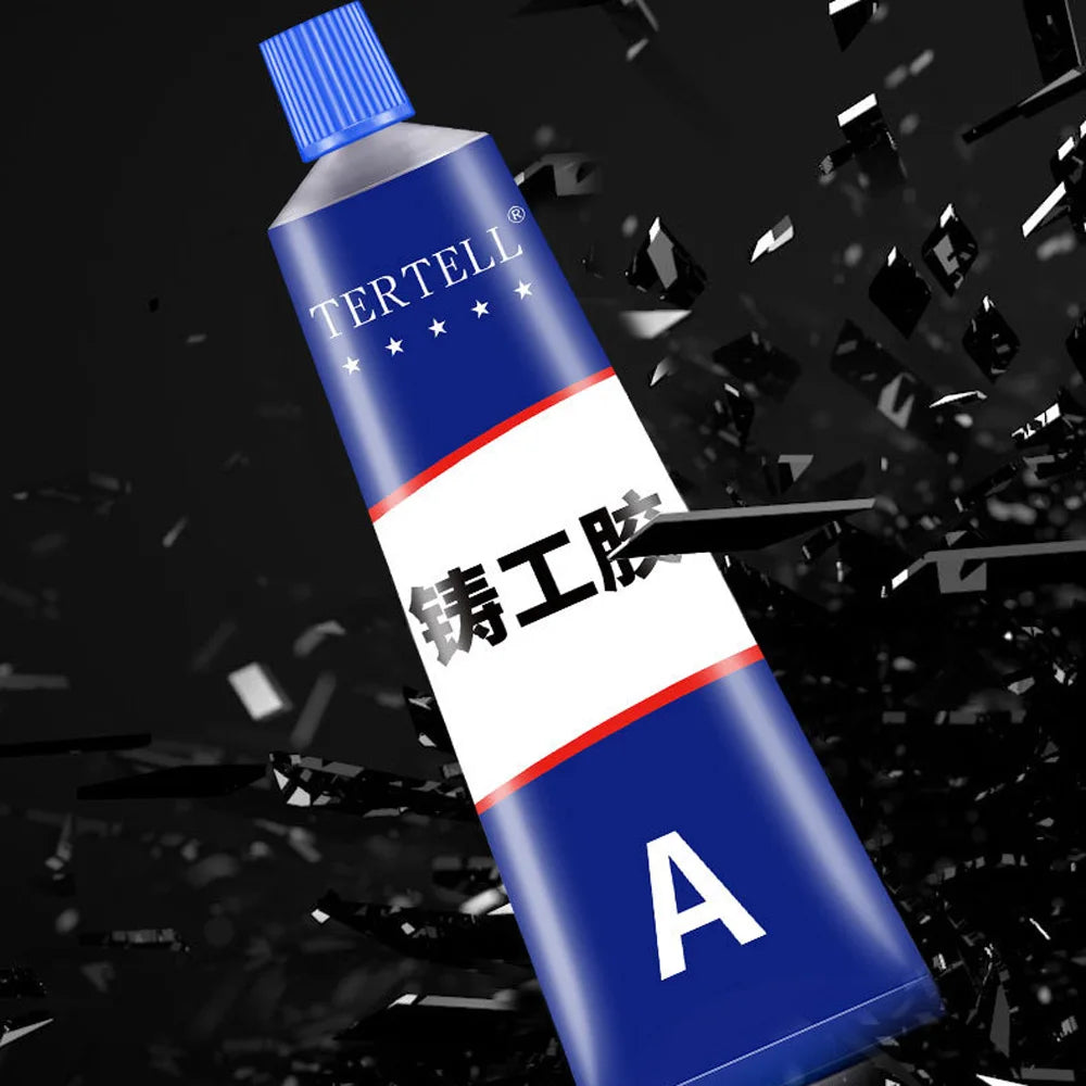 AB Metal Repair Glue High Strength Adhesive Fixing Agent Caster Glue Resistance Heat/Cold Metal Paste Accessories 20/50/70/100g