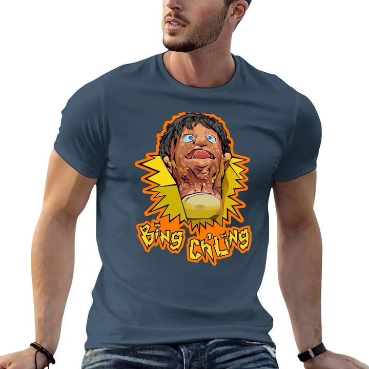 Bing Ch'Ling T-Shirt sports fans Aesthetic clothing men workout shirt