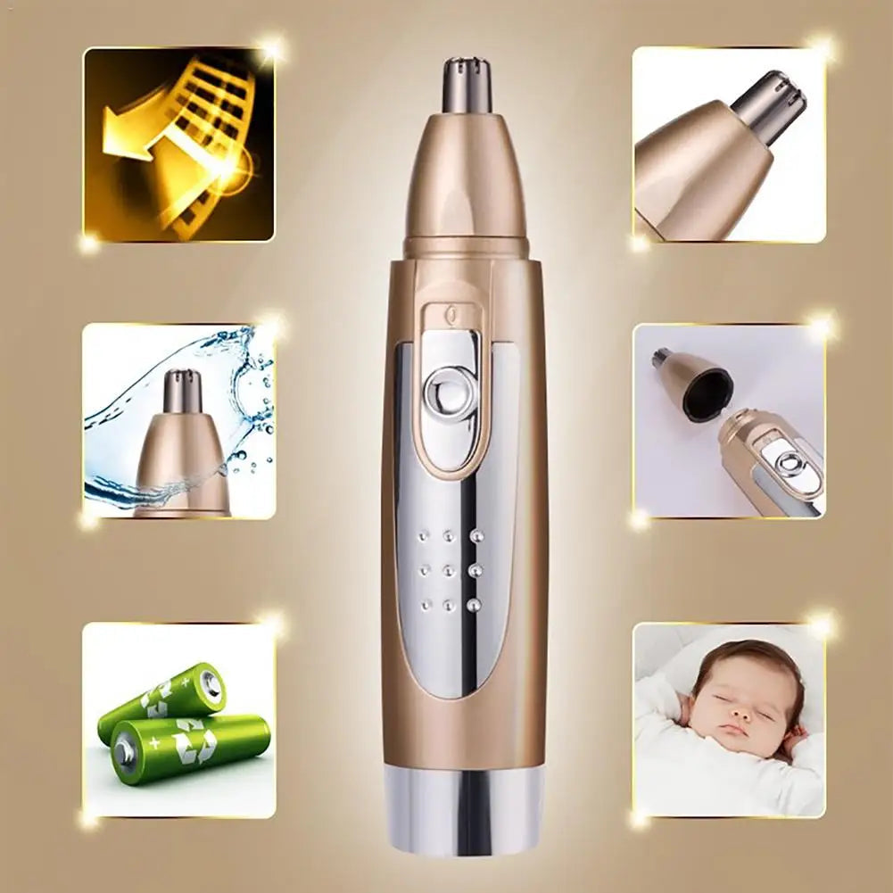 Nose Ear Hair Trimmer Male Electric Shaving Nose Beard Hair Trimmer