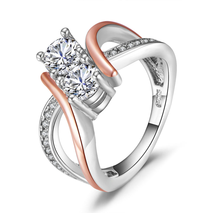 Women's Rose Gold Plated Ring