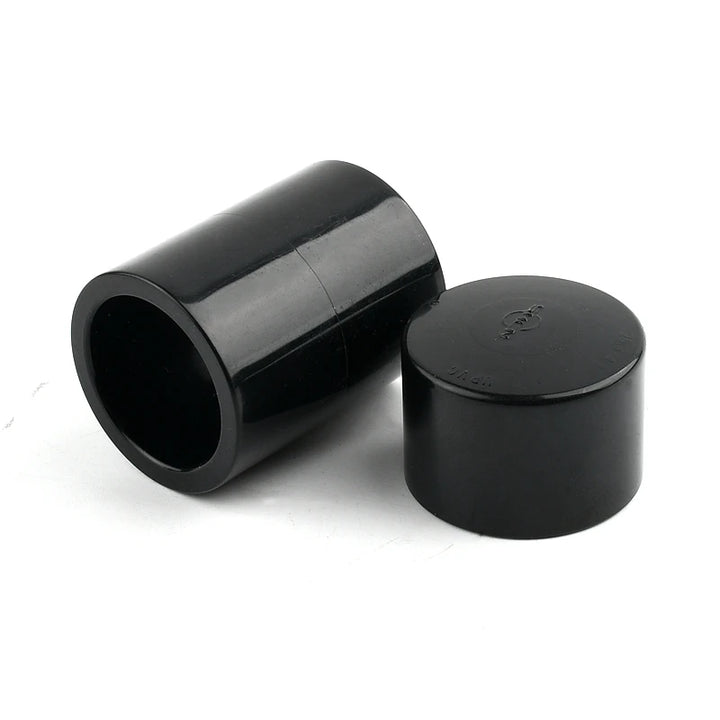 2~20PCS 20,25mm Thicken Black UPVC Connectors Aquarium Accessories Fish Tank Joints Garden Irrigation Fittings Water Pipe Joint
