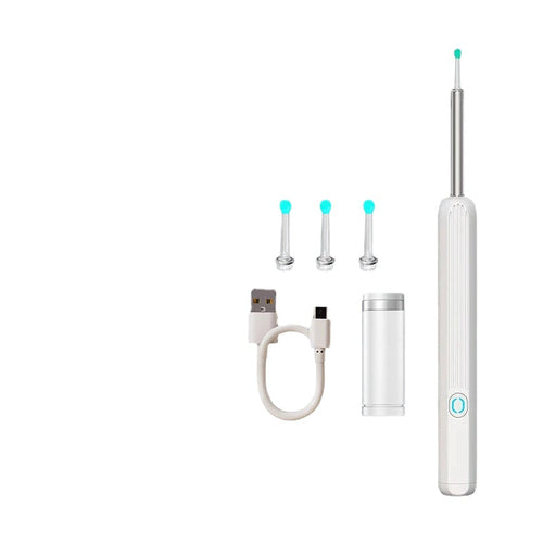 Wireless WiFi Ear Pick Otoscope Camera Borescope Luminous Ear Wax