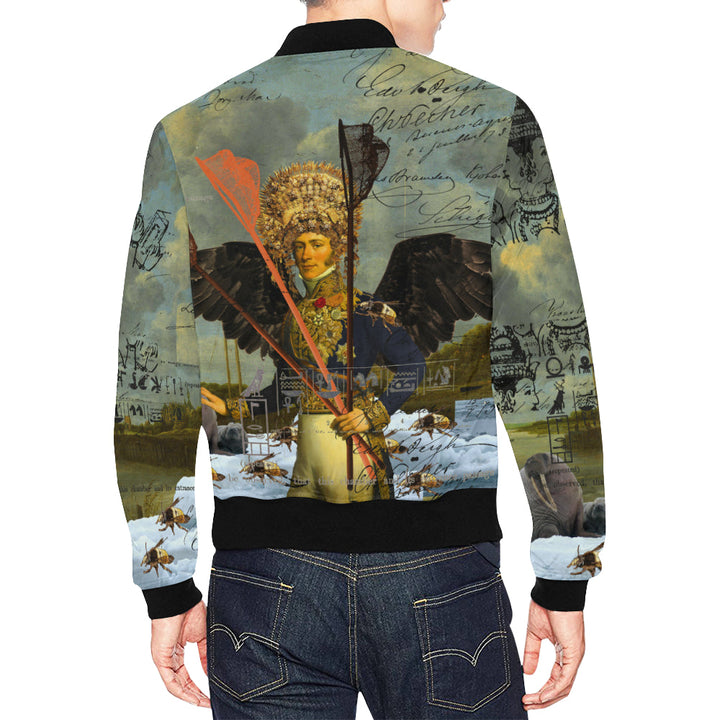 THE YOUNG KING ALT. 2 II All Over Print Bomber Jacket for Men