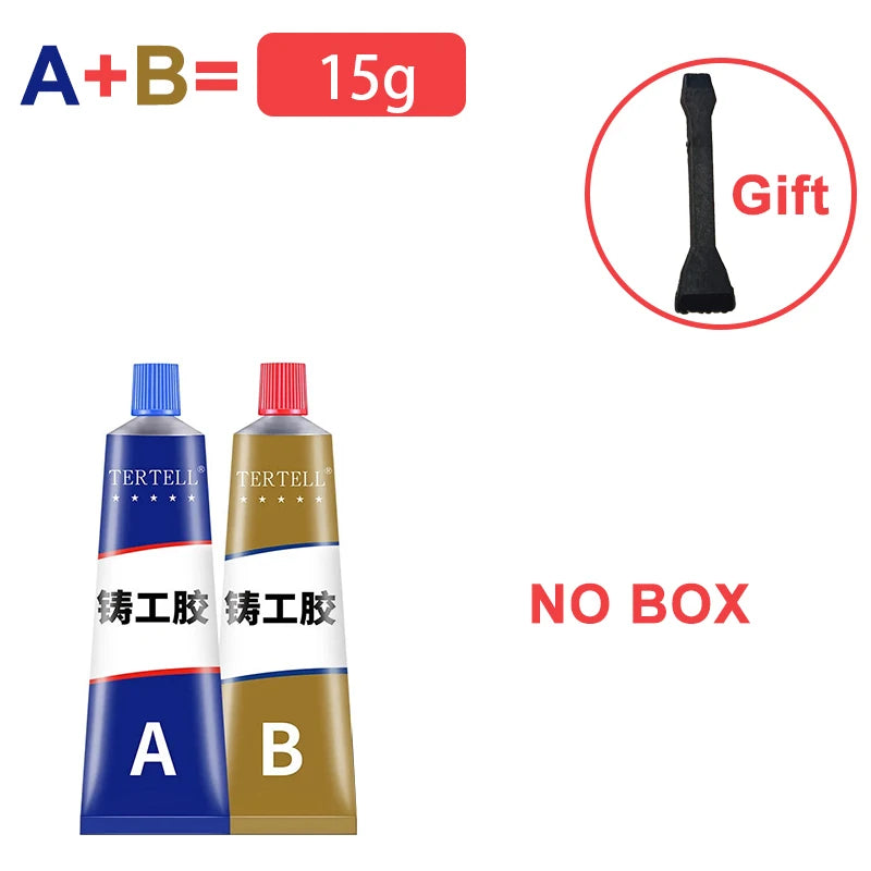 Strong Industrial Glue High Strength Magic AB Casting Glue Liquid Metal Repair Paste Cold Weld Metal Repair Bonding Sealant