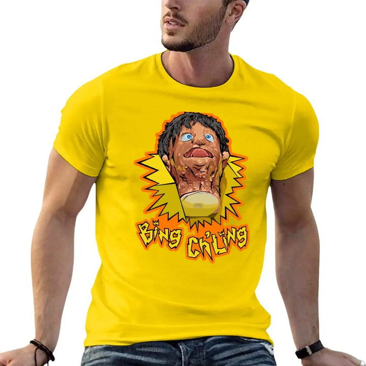 Bing Ch'Ling T-Shirt sports fans Aesthetic clothing men workout shirt