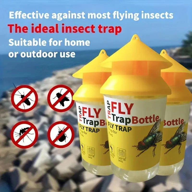 New Fruit Fly Trap Killer Plastic Drosophila Trap Anti Fly Fruit Fly Killer Catcher Orchard Insect Trap Pest Control For Orchard