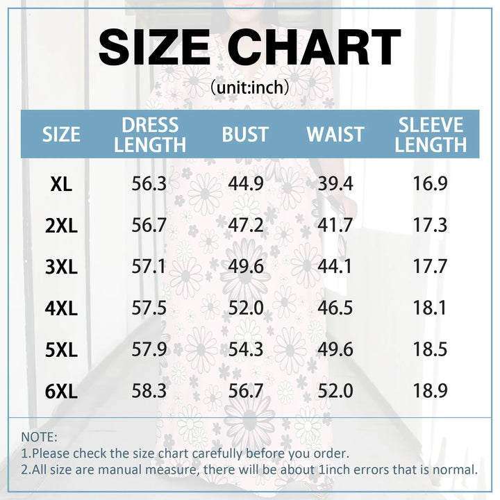 Plus Size Pink Floral Print Maxi Dress 3/4 Sleeve V Neck Belted A-Line Long Dress for Spring Vacation