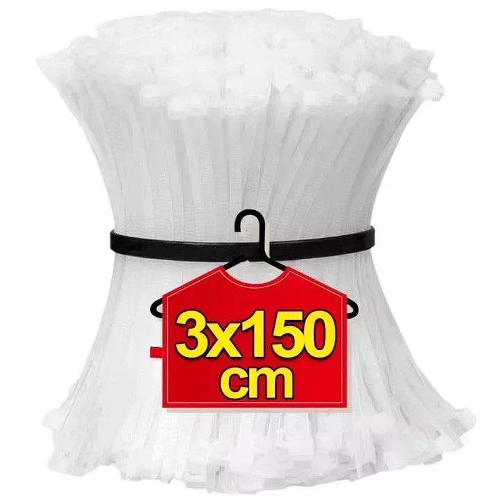 Wholesale Self Locking Nylon Cable Ties Plastic Cord Tie Heavy Duty Cables Fastening Rings Loop Hardware Organizer Wire Straps