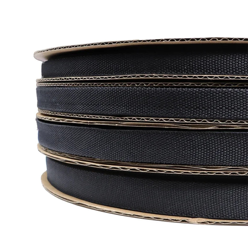 1~50m New Braided Cable Sleeve PET Heat Shrink Tube Insulation Flam Retardant Shrinkable Wrap Sheath Wire Organizer Protection
