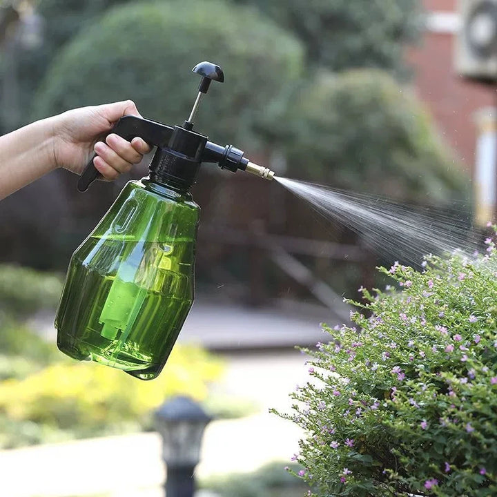 Versatile 50.72oz Garden Watering Can with Adjustable Nozzle - Durable, Easy-to-Use Pressure Sprayer for Plants & Disinfection