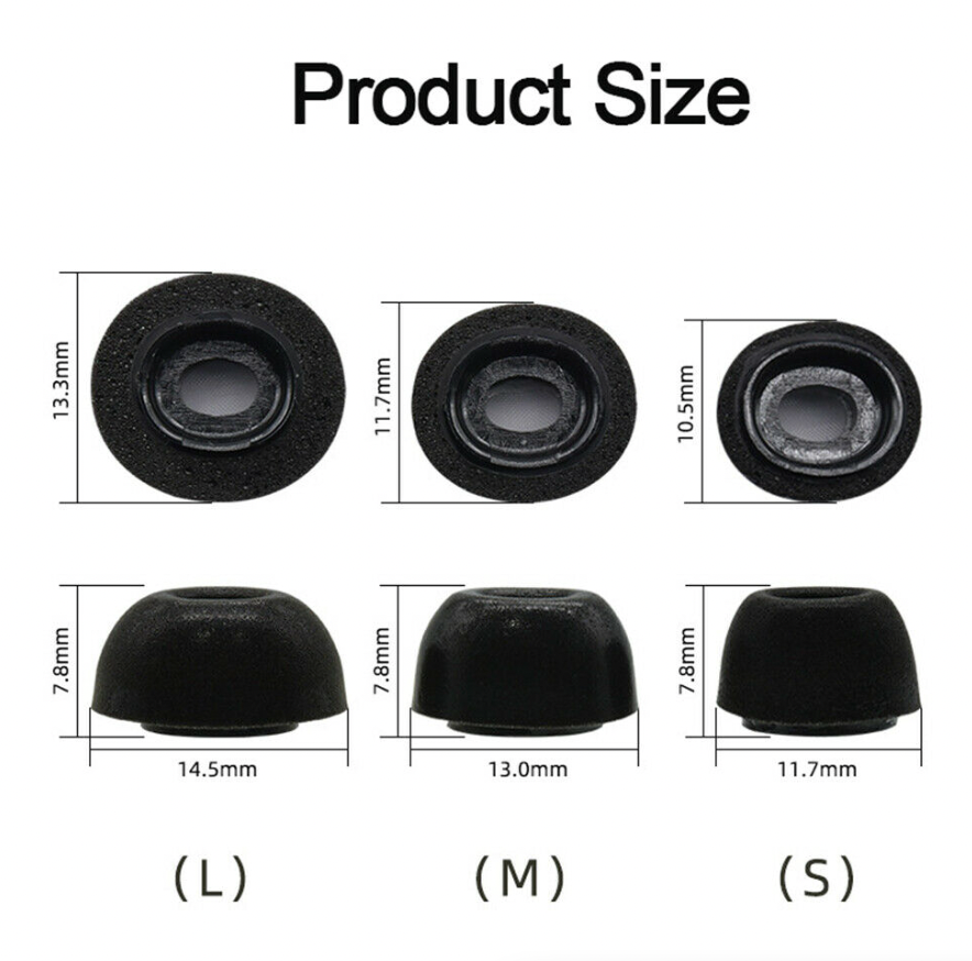Replacement Ear Tips For Apple Airpods Pro Memory Foam Tips Airpod Pro