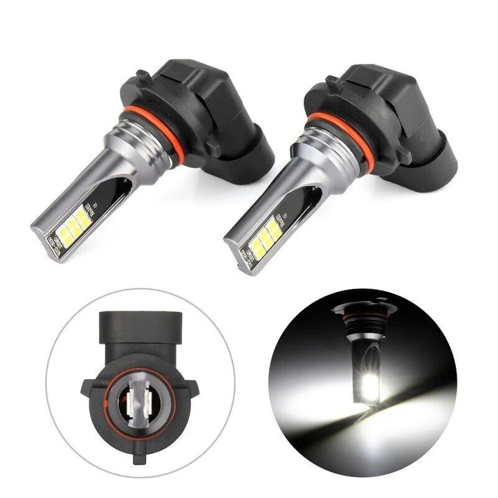 9005 9006 LED Headlights Kit Combo Bulbs 8000K High Low Beam Super