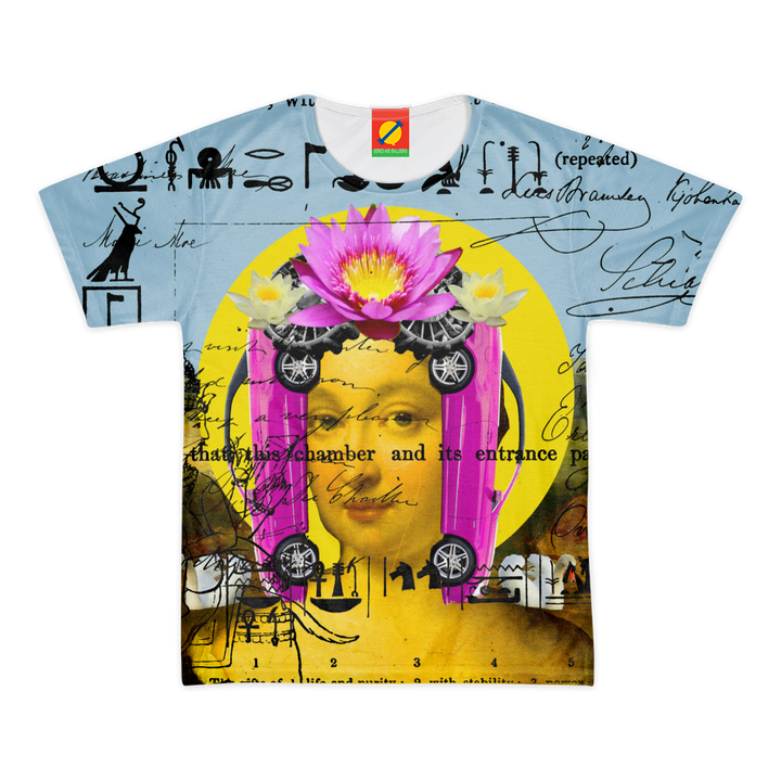 THE BORING HEADDRESS III II II ALT. FACE Men's All Over Print Tee