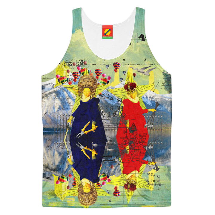 THE LAMPPOST INSTALLATION CREW VIII Men's All Over Print Tank Top