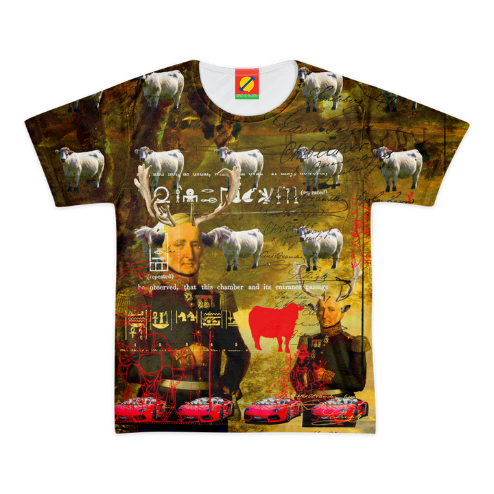 BOVINE Men's All Over Print Tee