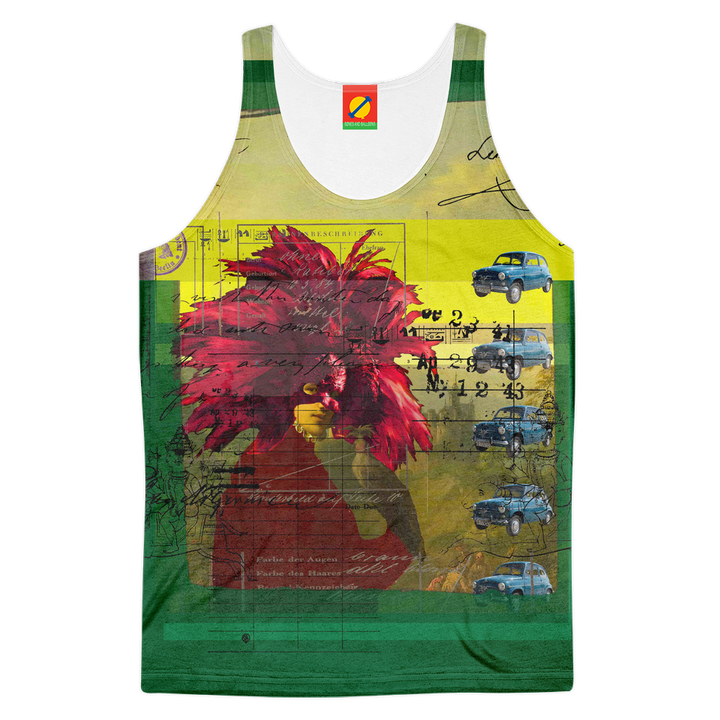 THE MASKED FALCONER Men's All Over Print Tank Top