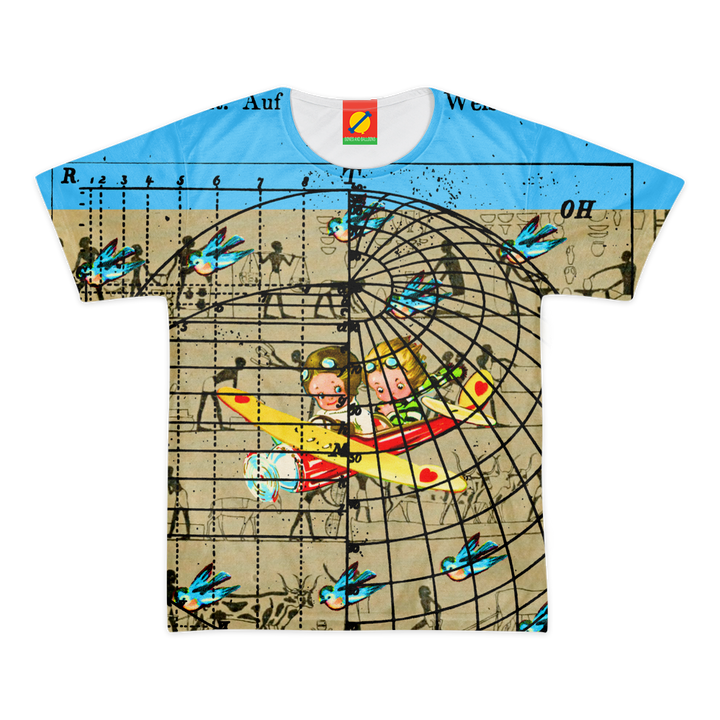 HIEROGLYPHICS Men's All Over Print Tee