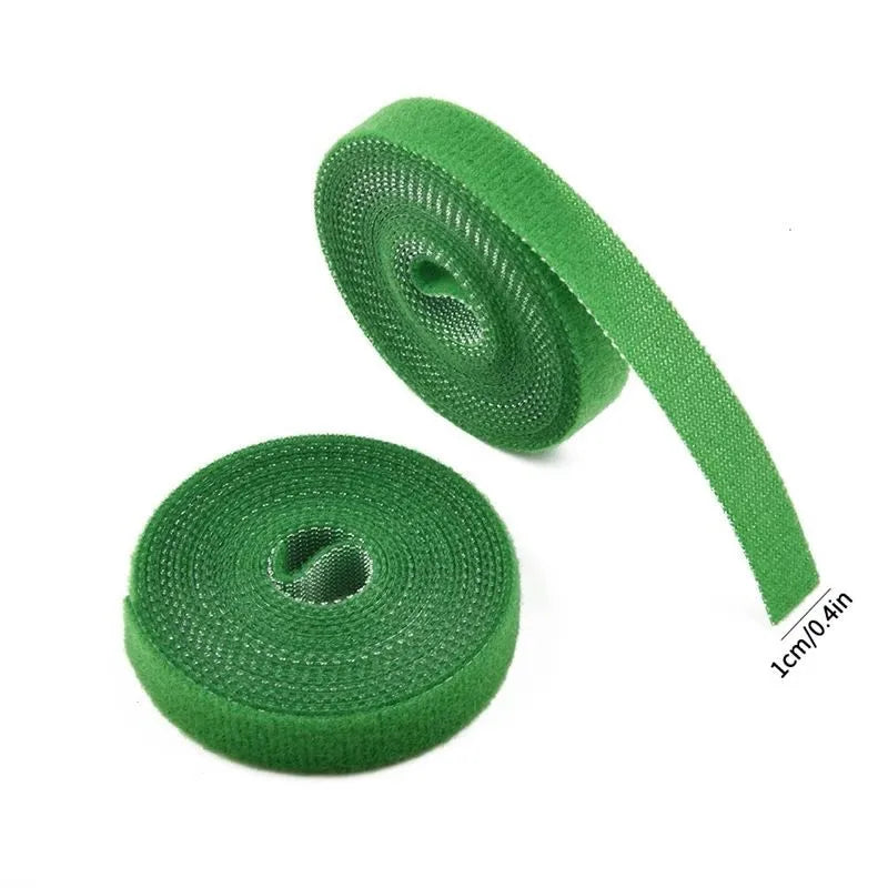 Plant ties Nylon plant ties Garden tape Adjustable plant support shape tape Velcro data cable ties