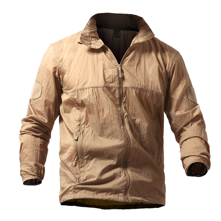 Outdoor Jacket For Men Quick Dry Tactic Skin Jacket Men Sunscreen Clothing Hooded Camouflage Ultra Light Thin Windbreaker Jacket